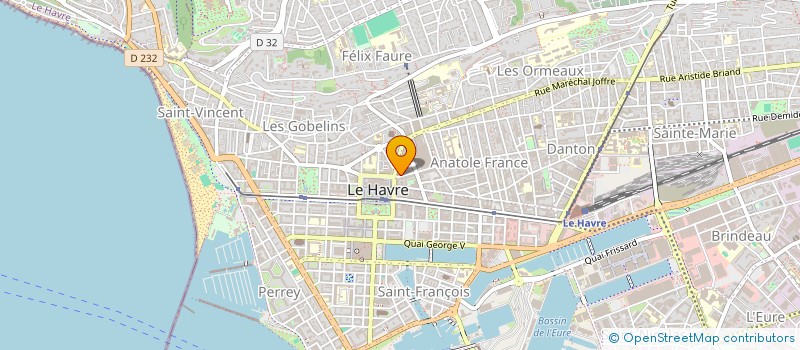 localisation de l'entreprise SCI RENEE GHOSSIAN à LE HAVRE