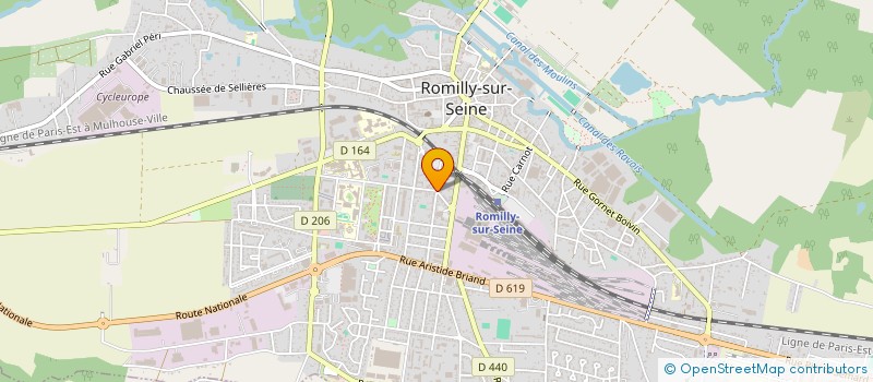 localisation de l'entreprise SCI RENEIL  ROMILLY-SUR-SEINE
