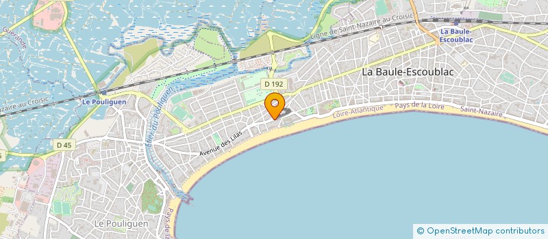 localisation de l'entreprise SCI RENI à LA BAULE-ESCOUBLAC