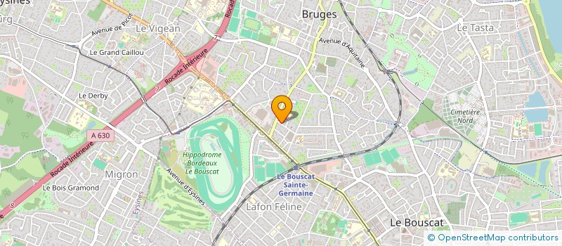 localisation de l'entreprise SCI RENIER  BRUGES