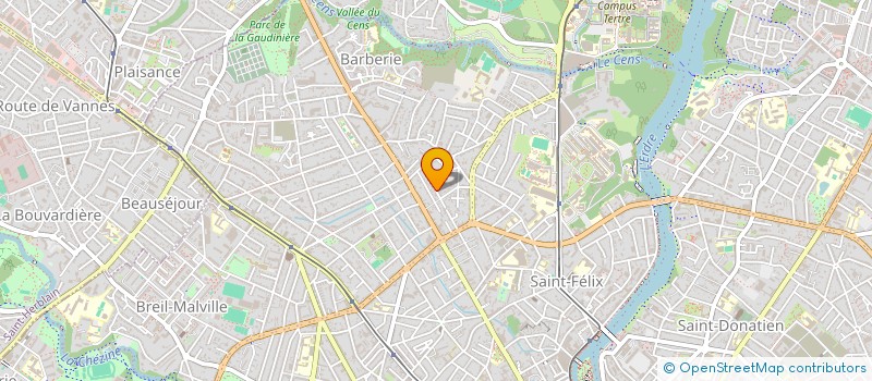 localisation de l'entreprise SCI RENNE ET LEMURIEN  NANTES