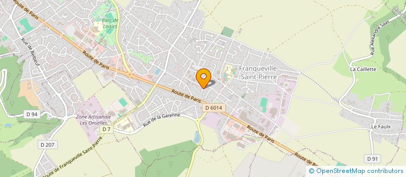 localisation de l'entreprise SCI RENNES GILBERT  FRANQUEVILLE-SAINT-PIERRE