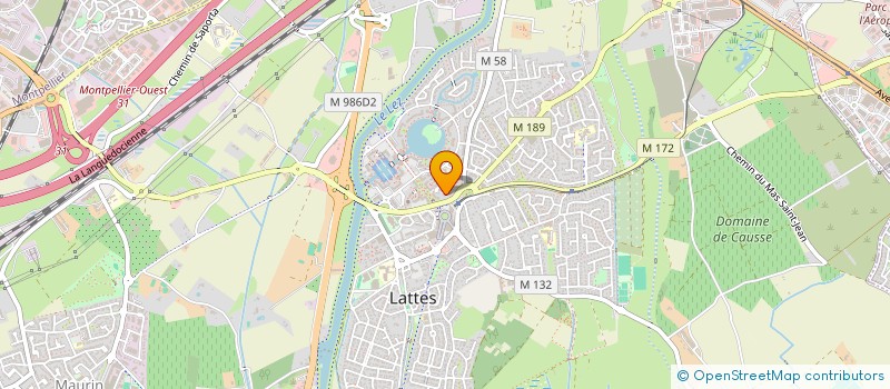 localisation de l'entreprise SCI RENNES-GOUVERNET à LATTES