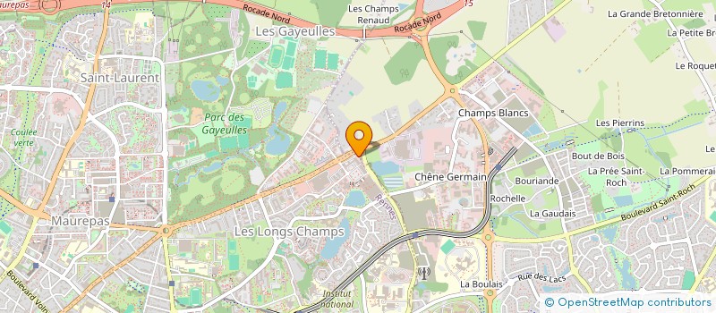 localisation de l'entreprise SCI RENNES TATELIN  RENNES