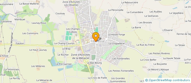 localisation de l'entreprise SCI RENNES TRIC HORN  LA MEZIERE
