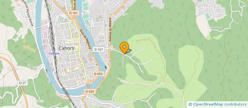 localisation de l'entreprise SCI RENNINVEST 1  CAHORS