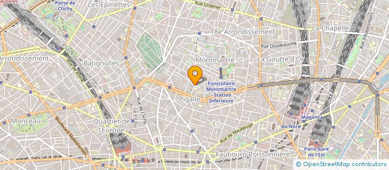 localisation de l'entreprise SCI RENODOME  PARIS