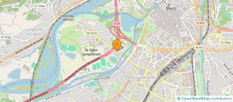 localisation de l'entreprise SCI RENOIR à LONGEVILLE-LES-METZ