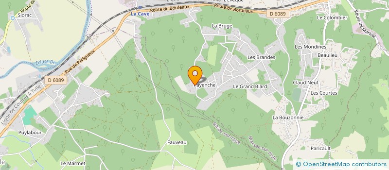 localisation de l'entreprise SCI RENOIR  MARSAC-SUR-L'ISLE