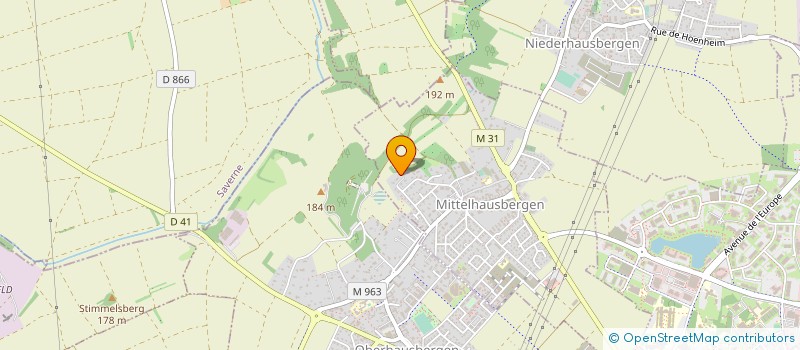 localisation de l'entreprise SCI RENOIR 6  MITTELHAUSBERGEN