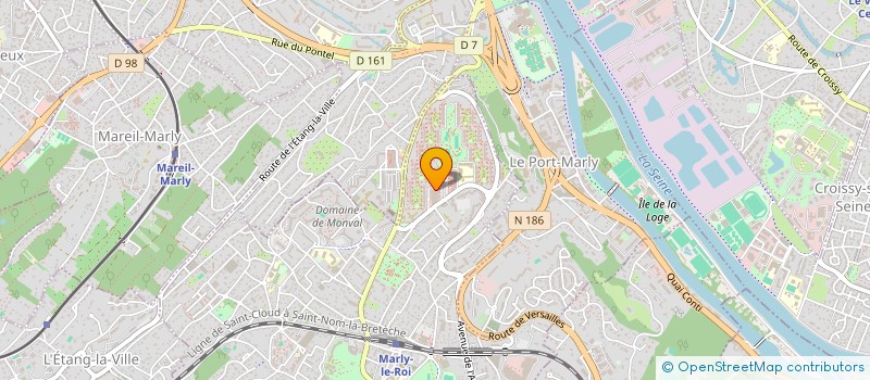 localisation de l'entreprise SCI RENOIR INVESTISSEMENT  MARLY-LE-ROI