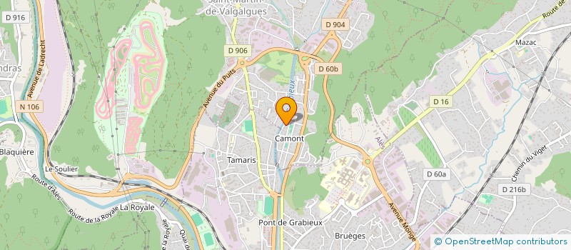 localisation de l'entreprise SCI RENONA  SAINT-MARTIN-DE-VALGALGUES