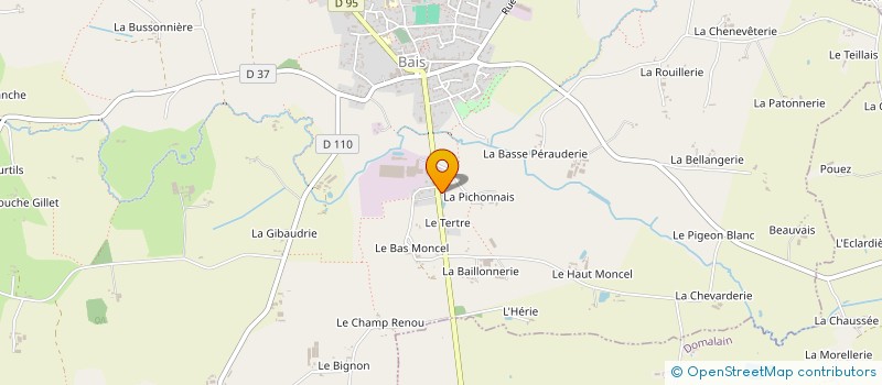 localisation de l'entreprise SCI RENOU  BAIS