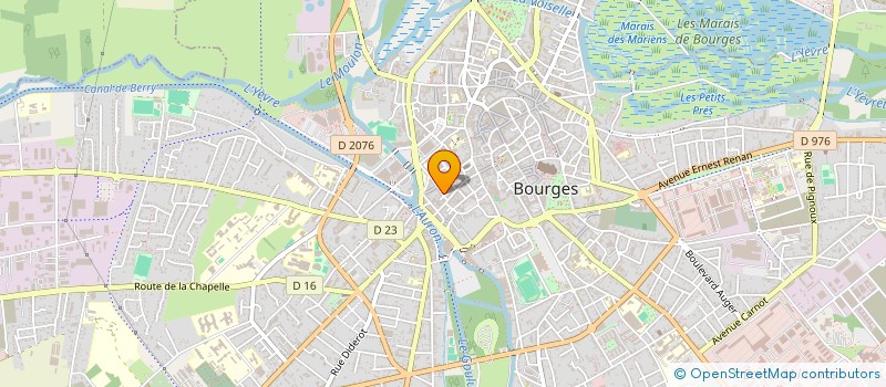 localisation de l'entreprise SCI RENOUARD  BOURGES