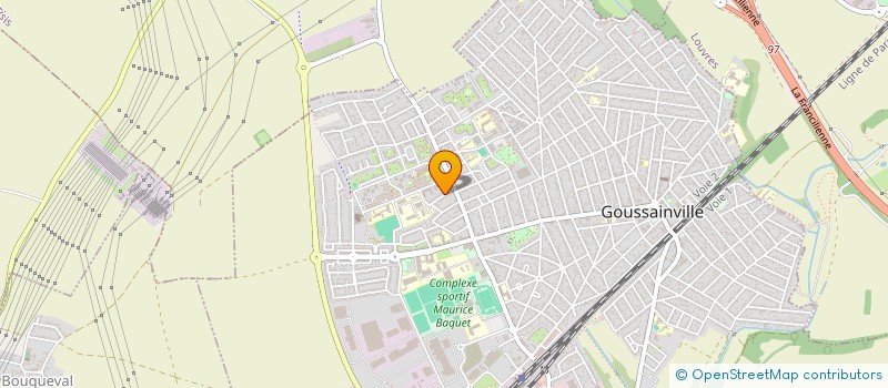 localisation de l'entreprise SCI RENOUGA 95 à GOUSSAINVILLE