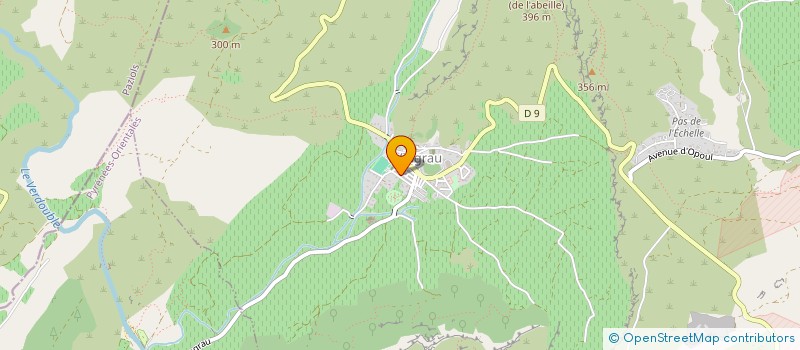 localisation de l'entreprise SCI RENOUVEAU  VINGRAU