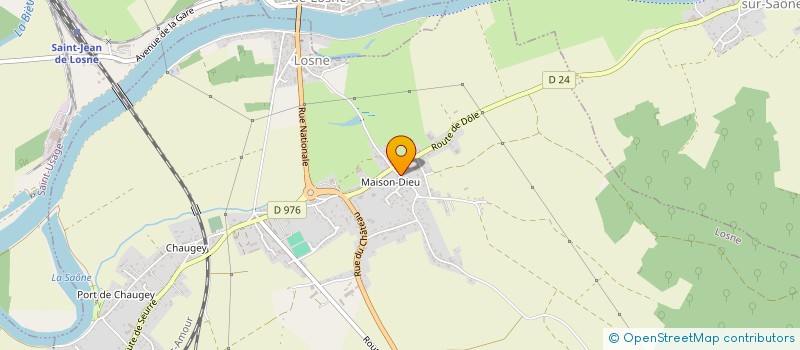 localisation de l'entreprise SCI RENOUVEAU  LOSNE