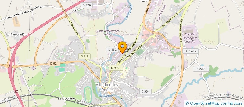 localisation de l'entreprise SCI RENOUVIN  VILLEDIEU-LES-POELES-ROUFFIGNY