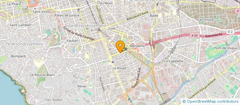 localisation de l'entreprise SCI RENOVA à MARSEILLE
