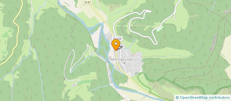 localisation de l'entreprise SCI RENOVA  MONTGESOYE