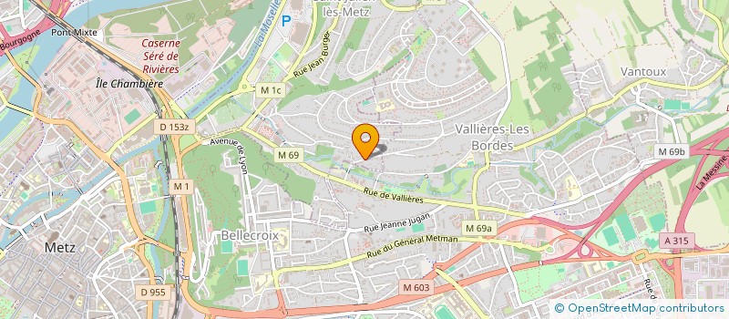 localisation de l'entreprise SCI RENOVACCIO à SAINT-JULIEN-LES-METZ