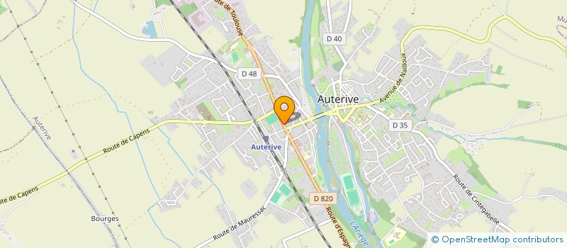 localisation de l'entreprise SCI RENOVATIO  AUTERIVE