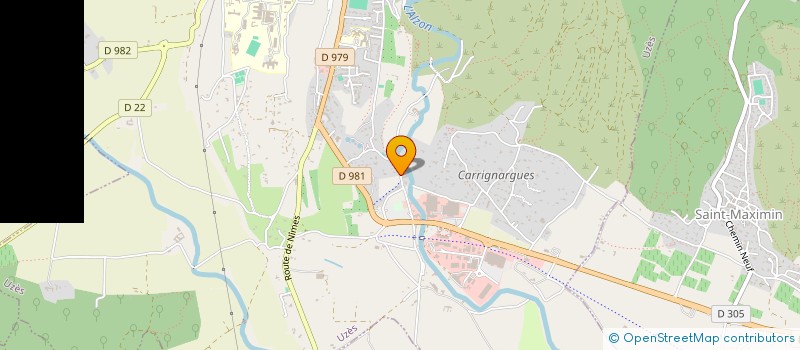 localisation de l'entreprise SCI RENOY-FONTEYNE  UZES