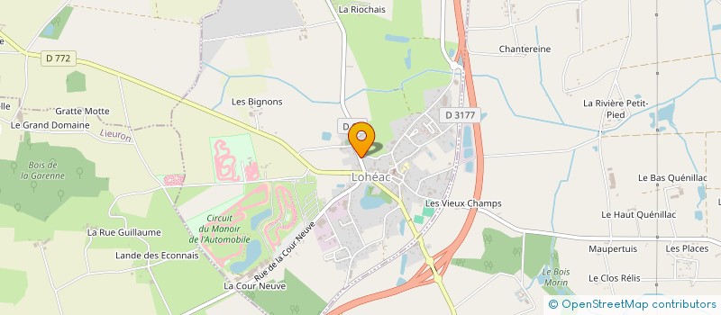 localisation de l'entreprise SCI RENTA  LOHEAC