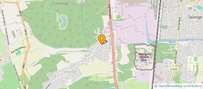 localisation de l'entreprise SCI RENTA.CONFORT  MARANGE-SILVANGE