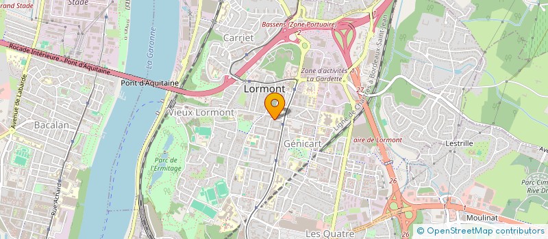 localisation de l'entreprise SCI RENTAL & INVEST  LORMONT