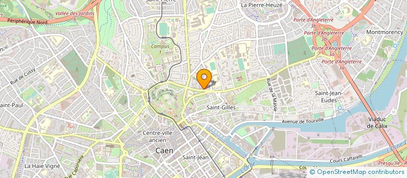 localisation de l'entreprise SCI RENTAPOUCE à CAEN