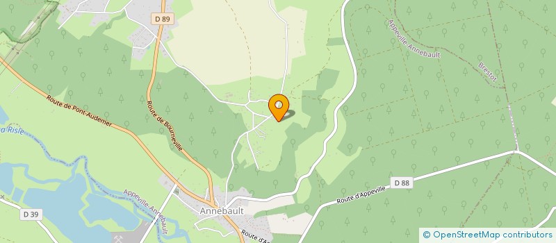 localisation de l'entreprise SCI RENTE  APPEVILLE-ANNEBAULT