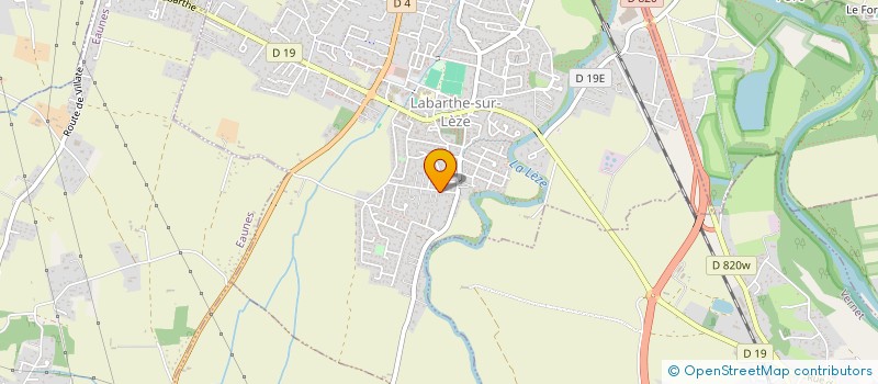 localisation de l'entreprise SCI RENTES à LABARTHE-SUR-LEZE