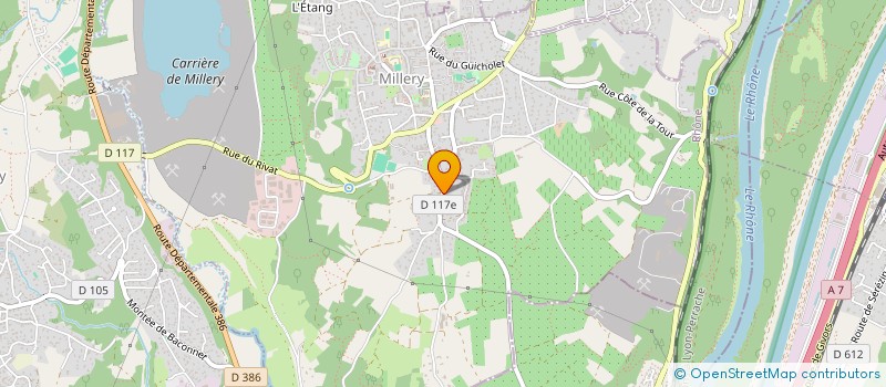 localisation de l'entreprise SCI RENYS  SAINT-PRIEST