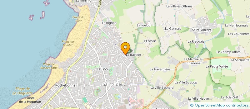 localisation de l'entreprise SCI REOL  SAINT-MALO