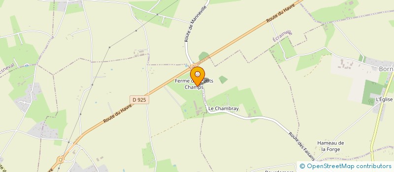 localisation de l'entreprise SCI REPA  SAINT-SAUVEUR-D'EMALLEVILLE