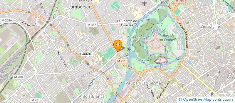 localisation de l'entreprise SCI REPDEL à LAMBERSART