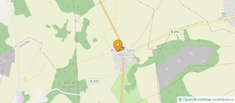 localisation de l'entreprise SCI REPHI  ROCOURT-SAINT-MARTIN