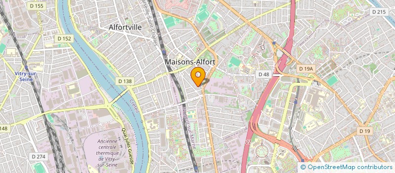 localisation de l'entreprise SCI REPLAM à MAISONS-ALFORT