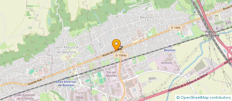 localisation de l'entreprise SCI REPUBLIC à BEYNOST