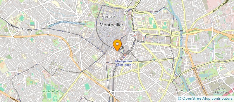 localisation de l'entreprise SCI REPUBLIC TEN à MONTPELLIER
