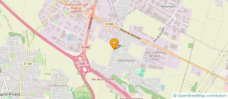 localisation de l'entreprise SCI REPUBLIK 18  SAINT-PRIEST