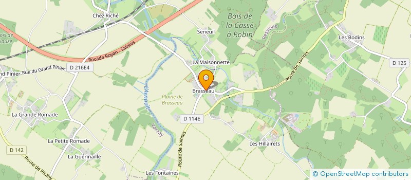 localisation de l'entreprise SCI REPUBLIQUE 116A  RETAUD