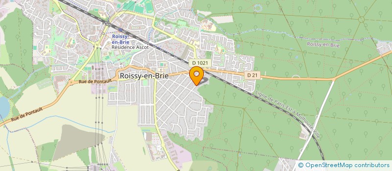 localisation de l'entreprise SCI REPUBLIQUE 21  ROISSY-EN-BRIE