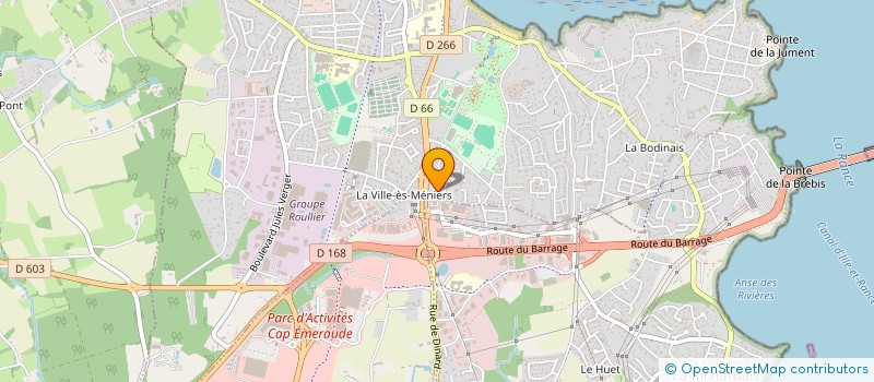 localisation de l'entreprise SCI REPUBLIQUE  DINARD