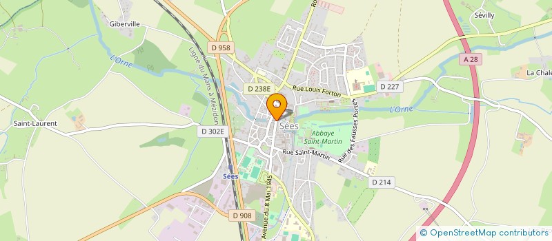 localisation de l'entreprise SCI REPUBLIQUE à SEES