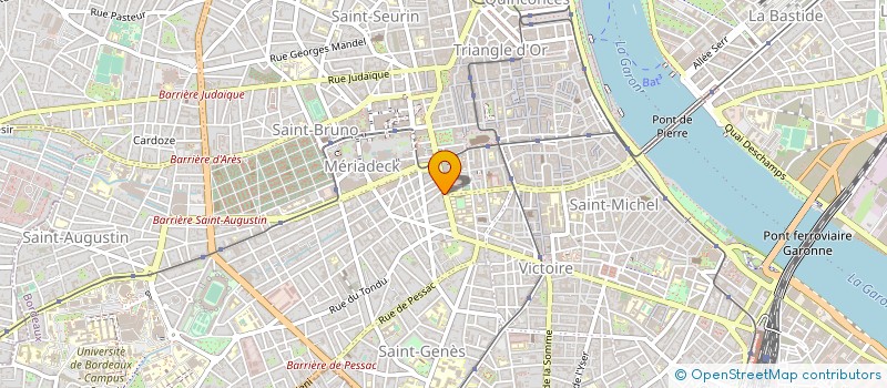 localisation de l'entreprise SCI REPUBLIQUE à BORDEAUX