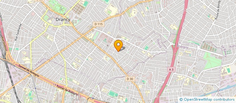 localisation de l'entreprise SCI REPUBLIQUE  DRANCY