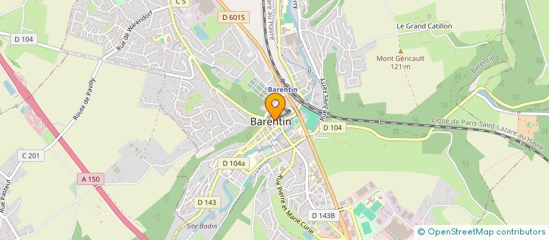 localisation de l'entreprise SCI REPUBLIQUE  BARENTIN