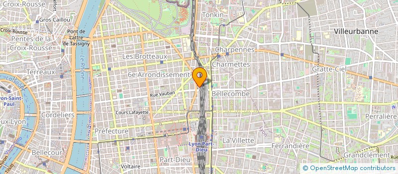 localisation de l'entreprise SCI REPUBLIQUE  LYON